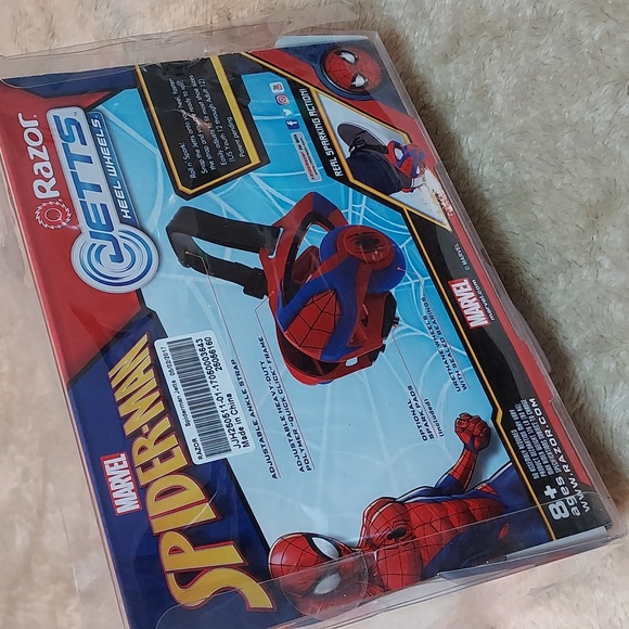 Kids Razor Spider-Man Jetts Heel Wheels Ages 8+ - Picture 8 of 10